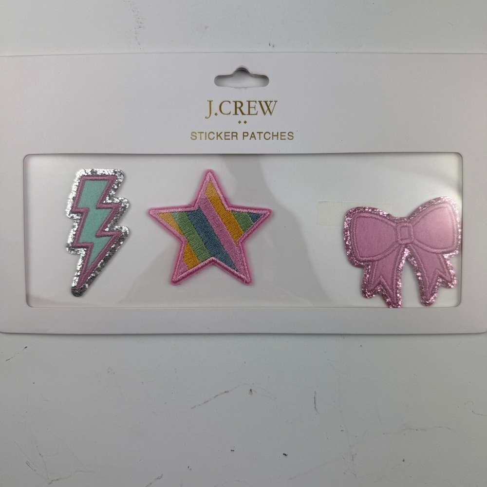 J Crew Sticker patches NEW